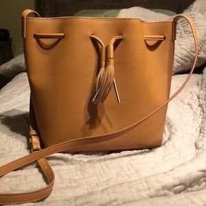 NWT J Crew Crossbody Bucket Bag